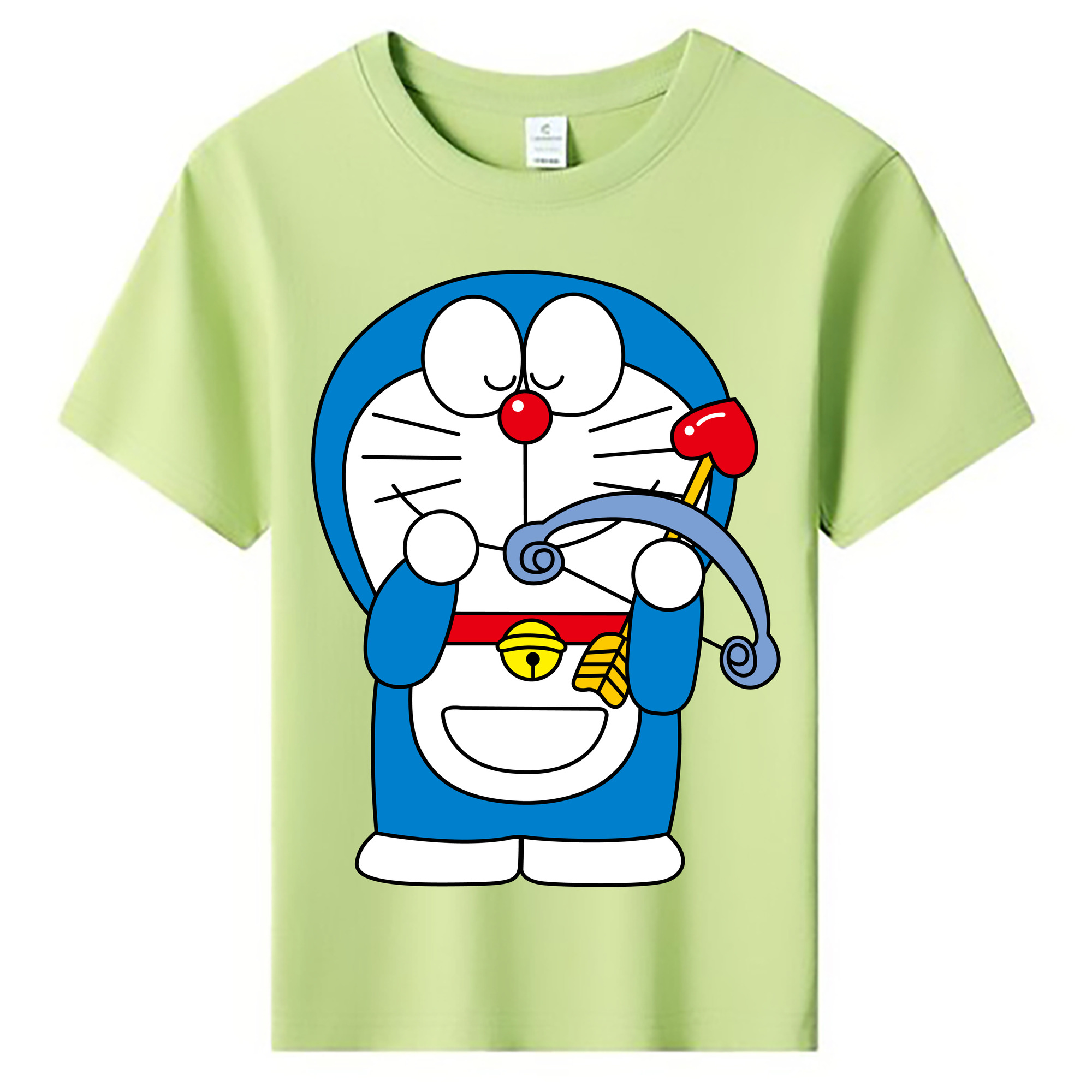 （画像用） ドラえもん Doraemon 綿100％キッズTシャツ（フロントプリント）